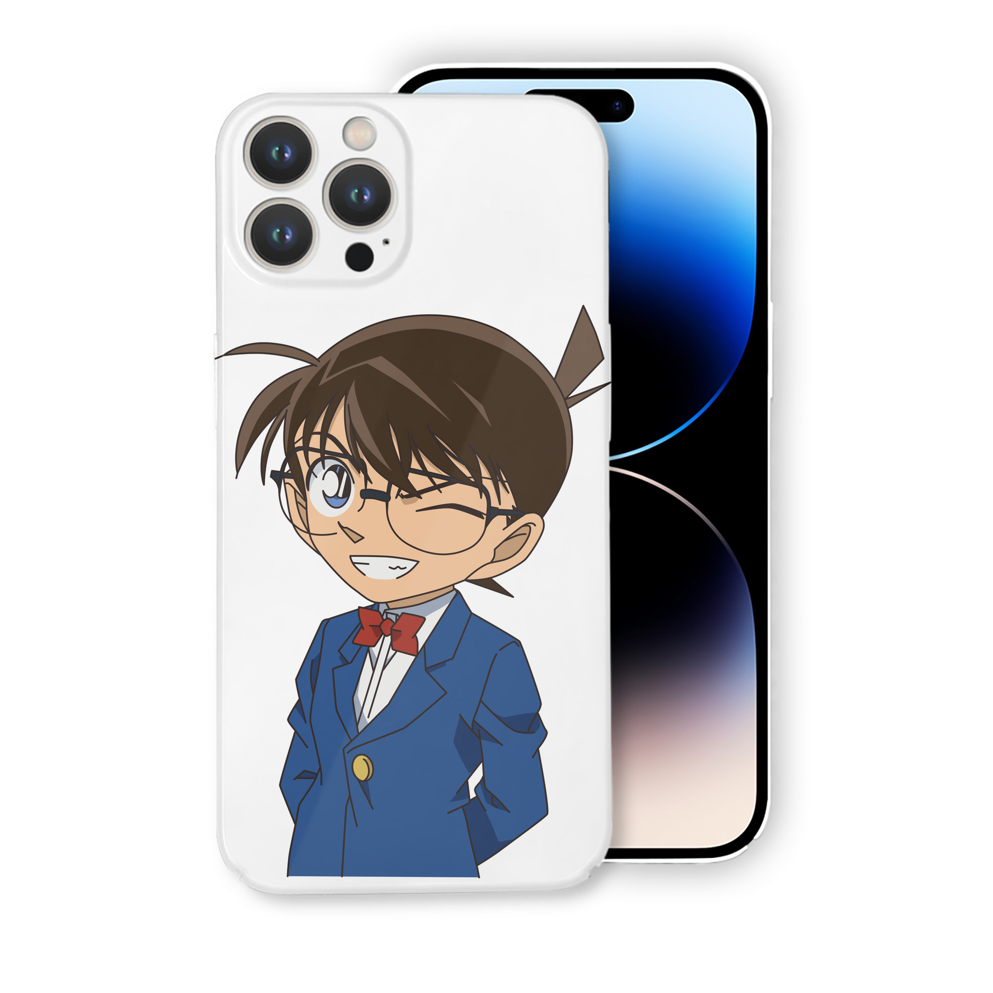 （画像用） 名探偵コナン 江戸川 コナン Detective Conan Conan Edogawa 【iPhone 14シリーズ対応】ハードケース
